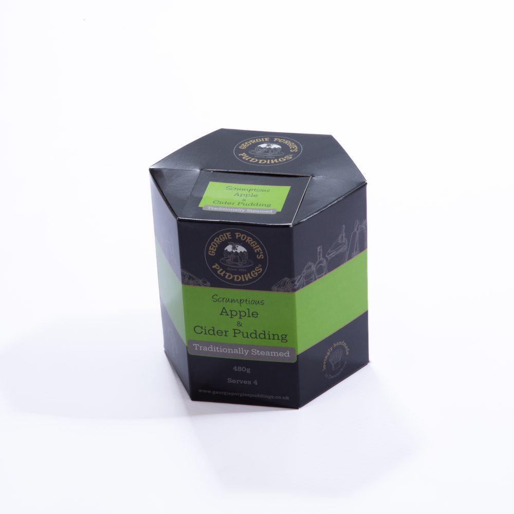 Scrumptious Apple & Cider Pudding - Gift boxed 1 x 480g (no muslin cloth)