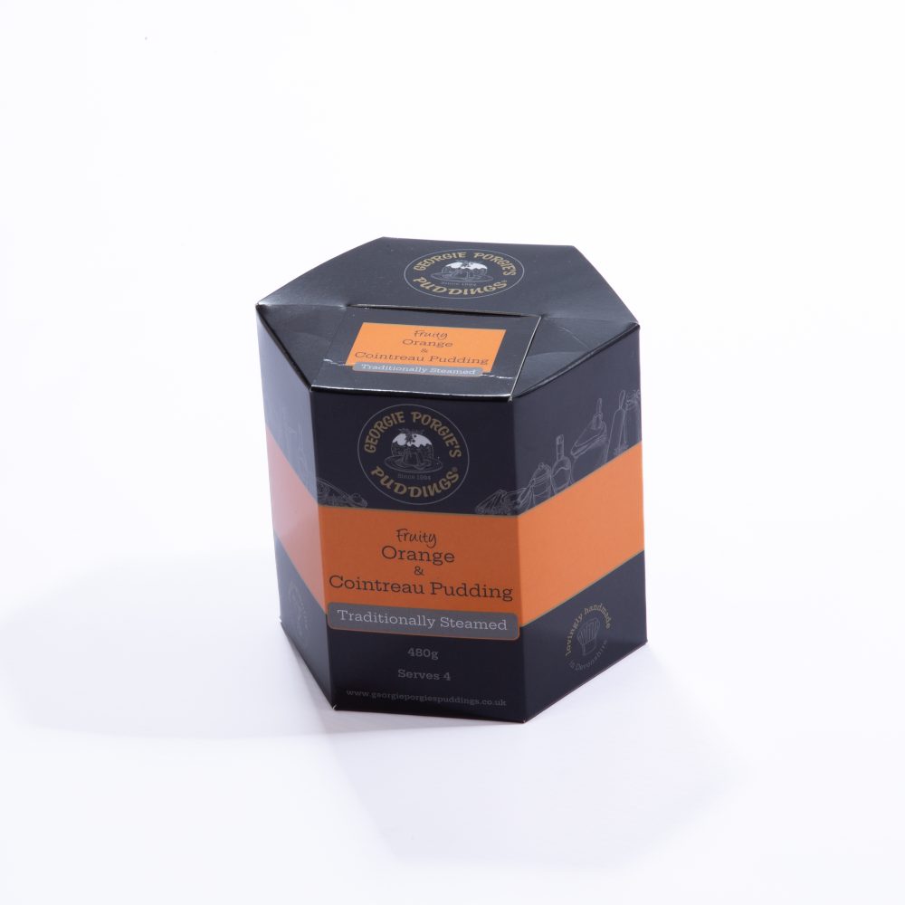Fruity Orange & Cointreau Pudding - Gift boxed 1 x 480g (no muslin cloth)