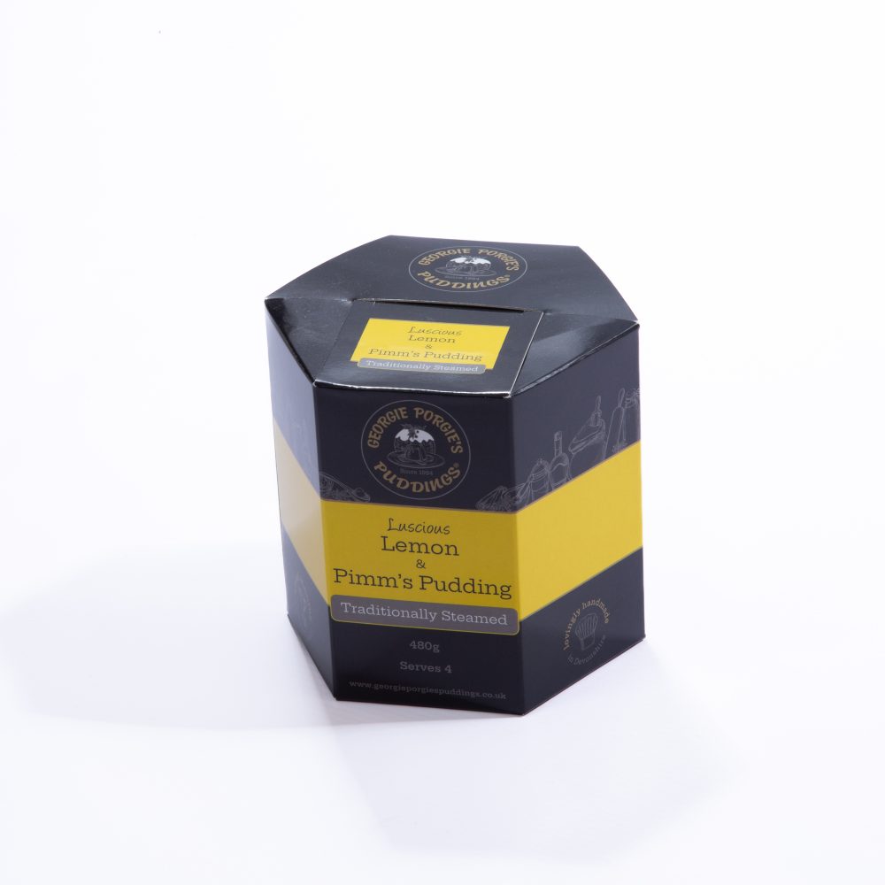 Luscious Lemon & Pimm's Pudding - Gift boxed 1 x 480g (no muslin cloth)