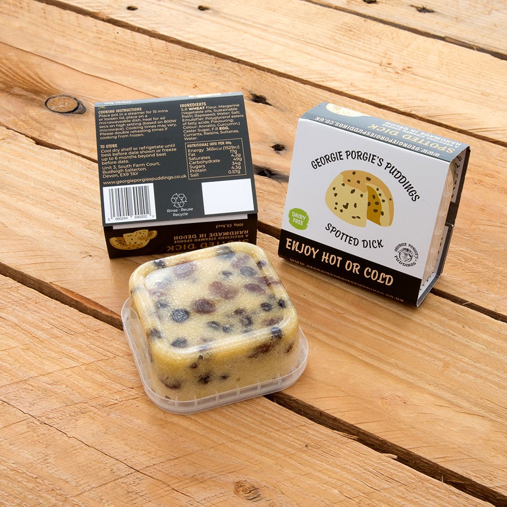 Spotted Dick Square Sponge 100g