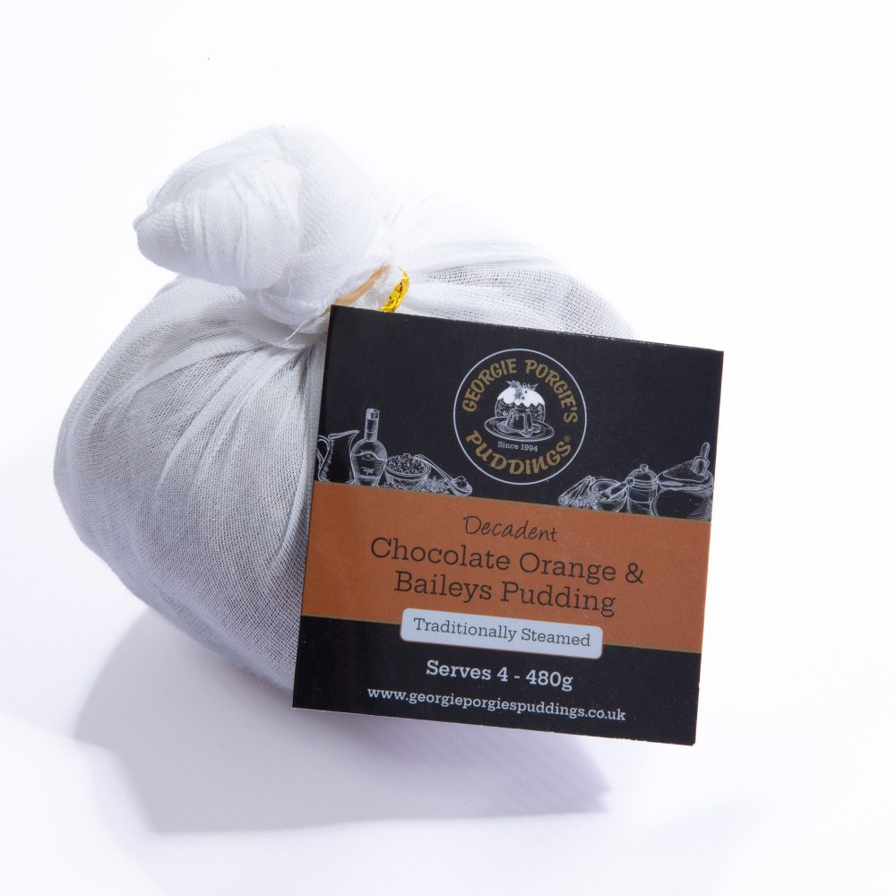 Decadent Chocolate Orange & Baileys Pudding - 480g Serves 4