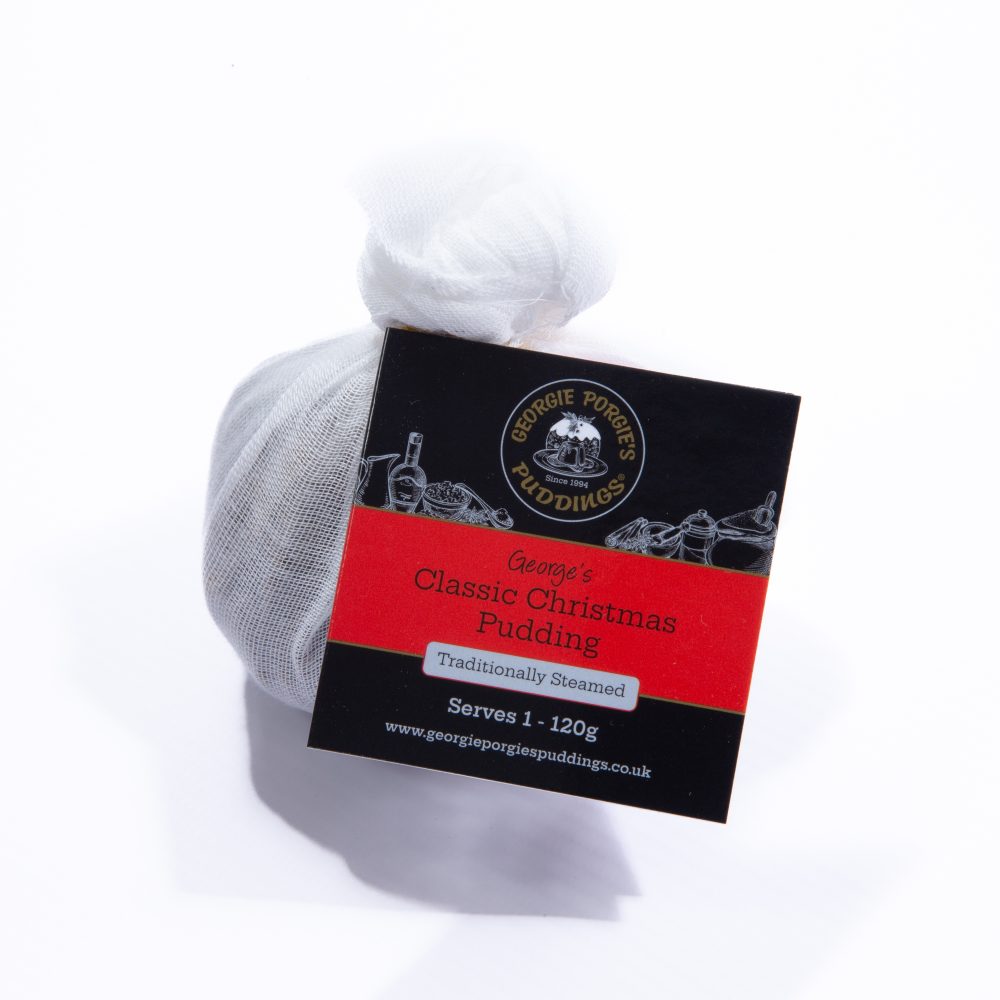 George's Classic Christmas Pudding - 120g Serves 1