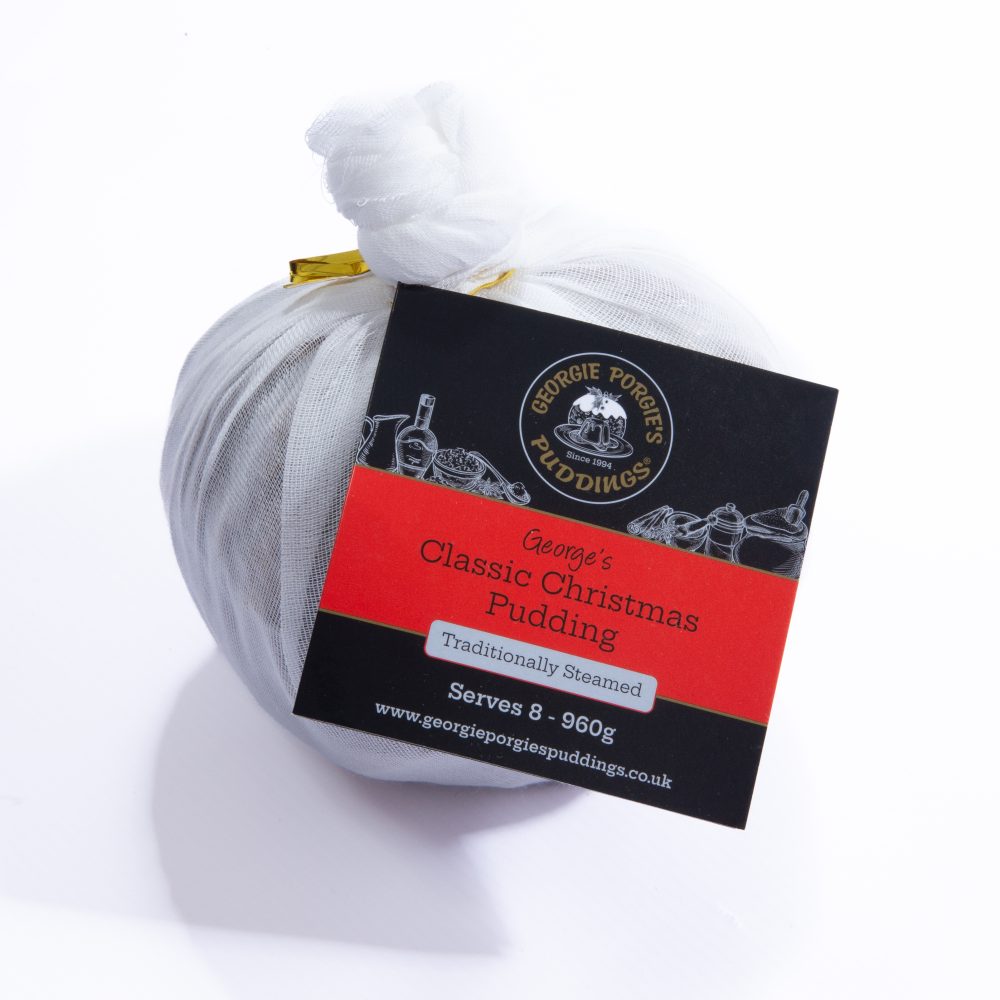 George's Classic Christmas Pudding - 960g Serves 8